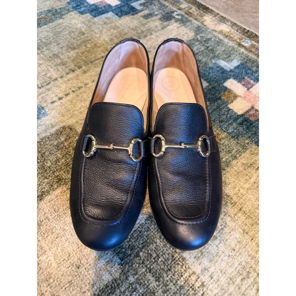 Paul Green Black Daphne Leather Loafers 9US